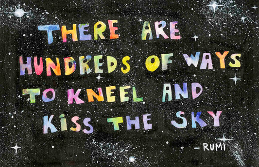 RUMI quote Art Print
