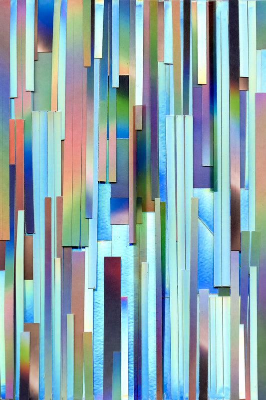 Luces / Light Beams Art Print